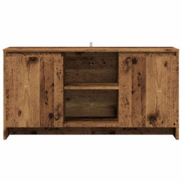 Berkfield Tv Cabinet Old Wood 102X37.5X52.5 Cm Engineered Wood - thumbnail 4