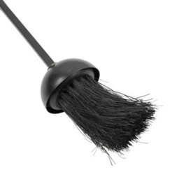 Jvl Lomand Fireside Brush Fire Tool For Fireplace Log Burner - thumbnail 4