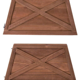 Christmas Tree World Natural Brown Wooden Christmas Tree Skirt (Fits 4Ft/120Cm-6Ft/180Cm Trees) - thumbnail 4