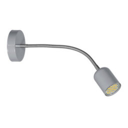 Milagro Maxi Cool Grey Wall Lamp 1Xgu10 High Quality Hand Made Scandi Style Wall Light Stylish Subtle And Fully Adjustable - thumbnail 4
