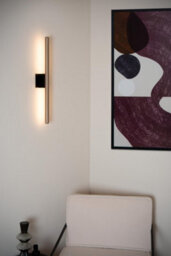 Lucide Braga - Wall Light - Led - 1X11,5W 2700K - Coffee - thumbnail 3