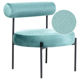 Beliani Armchair Alpha Velvet Turquoise