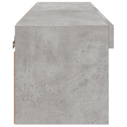 Walplus Tv Cabinet With Led Lights Concrete Grey 80X30X30 Cm - thumbnail 9