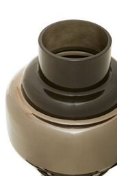 Orsina Cayden Small Smoked Black And Silver Vase - thumbnail 5