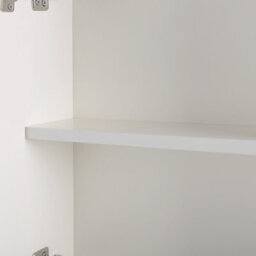Beliani Bathroom Wall Mounted Mirror Cabinet Led Mazarredo 60 Cm 60 Cm White - thumbnail 5