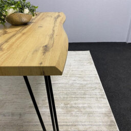 Kosy Koala Wooden Dining Table With Metal Hairpin Legs For Dining Room, Work, Or Study (Length 140Cm) - thumbnail 9