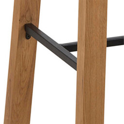 Wyld Haus Muddlefern Tall Oiled Oak Veneer Bar Table Scandinavian Style - thumbnail 7