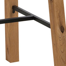 Wyld Haus Muddlefern Tall Oiled Oak Veneer Bar Table Scandinavian Style - thumbnail 8