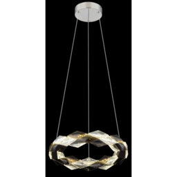 Luminosa Lighting Luminosa Karilion 37Cm Pendant Ceiling Light Chrome Led 4000K - thumbnail 4