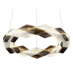 Luminosa Lighting Luminosa Karilion 37Cm Pendant Ceiling Light Chrome Led 4000K - thumbnail 3