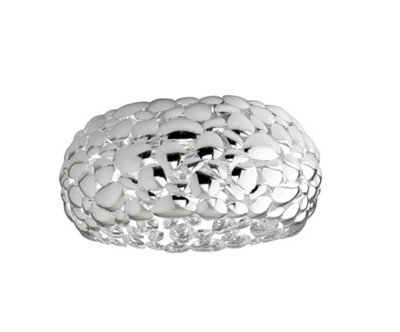 Luminosa Lighting Luminosa Dioniso 2 Light Semi Flush Light Chrome 35X16Cm - image 1