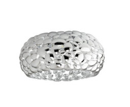 Luminosa Lighting Luminosa Dioniso 2 Light Semi Flush Light Chrome 35X16Cm - thumbnail 1