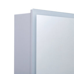 Living And Home Bathroom Wall-Mounted Led Mirror Cabinet With Shaver Sockets And 2 Adjustable Shelves - thumbnail 7