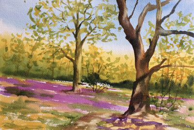 Bluebells Everywhere 26 X 18 X 0 Cm (10.2 X 7.1 X 0 Inches) - image 1
