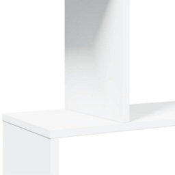 Vidaxl Room Divider Bookcase 5-Tier White 70X24X161 Cm Engineered Wood - thumbnail 9