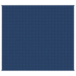 Vidaxl Weighted Blanket Blue 220X240 Cm King 11 Kg Fabric Weighted Blankets - thumbnail 3
