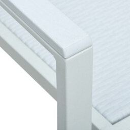 Berkfield Garden Chairs 4 Pcs White Plastic Rattan Look - thumbnail 7
