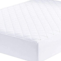 Nod Off Quilted Waterproof Mattress Protector Quilted Bed Mattress Hypoallergenic And Noiseless Fitted Sheet Cover - Small Double - thumbnail 1