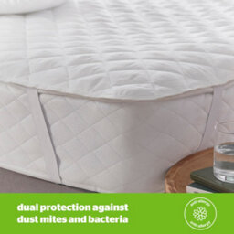 Silentnight Anti Allergy Mattress Protector - Single - 2 Pack - thumbnail 2