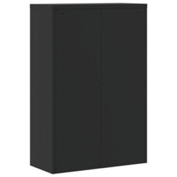Berkfield File Cabinet Black 90X40X140 Cm Steel - thumbnail 6
