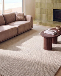 Beliani Rug Kordea Light Beige 200 X 300 Cm Wool - thumbnail 2