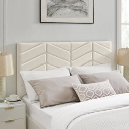 Ecasa Mateo Cream Plush Velvet Fabric King Size 5Ft Bed Frame With Ottoman Storage - thumbnail 4