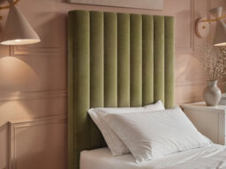 Flair Everley Single Ottoman Bed Green Velvet - thumbnail 4