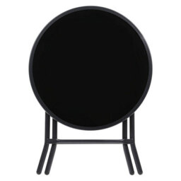 Taylor & Brown 48Cm Folding Drinks Side Table, Foldable Coffee Table, Outdoor Garden Table, Small Patio Table (Plain - Round) - thumbnail 7