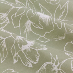Wylder Nature Bella Floral Room Darkening Pencil Pleat Curtain Pair Sage (W)229Cm X (D)229Cm - thumbnail 5