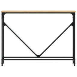 Berkfield Console Table Sonoma Oak 102X22.5X75 Cm Engineered Wood - thumbnail 4