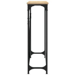 Berkfield Console Table Sonoma Oak 102X22.5X75 Cm Engineered Wood - thumbnail 5
