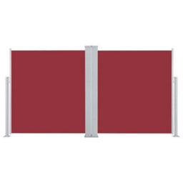 Walplus Retractable Side Awning Garden Sun Shade Canopy Gazebo For Back Door, Porch, Patio Red 160X600 Cm - thumbnail 2