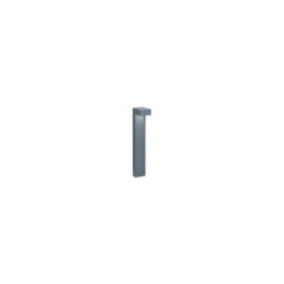 Ideal Lux Luminosa Sirio 2 Light Small Outdoor Bollard Anthracite Ip44, G9