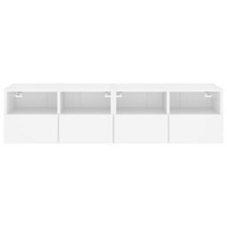 Berkfield Durable Tv Wall Cabinets 2 Pcs White 60X30X30 Cm Engineered Wood - thumbnail 8