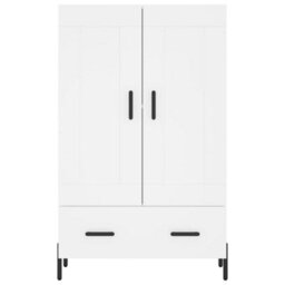 Berkfield Highboard White 69.5X31X115 Cm Engineered Wood - thumbnail 5
