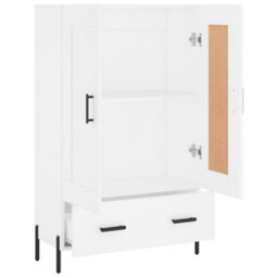 Berkfield Highboard White 69.5X31X115 Cm Engineered Wood - thumbnail 6