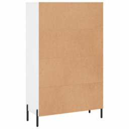 Berkfield Highboard White 69.5X31X115 Cm Engineered Wood - thumbnail 8