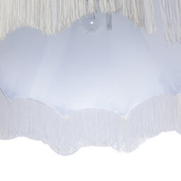 Happy Homewares Classic Victorian Lamp Shade In Light Emerald Green Velvet With Trims - thumbnail 5