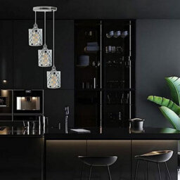 Metal Easy Fit Drum Cage Ceiling Light Shade Hollow Out Lamp Shade For Ceiling Pendant Light For Kitchen, Hall - thumbnail 4