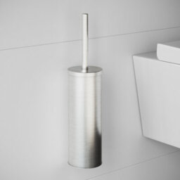 Cosmic Toilet Brush, Wall-Mounted, Matt Stainless Steel, Logic Collection - thumbnail 2