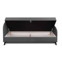 Heze Furniture Ping Day Bed Chaise Lounge With Storage - Charcoal (Mavel14) - thumbnail 5