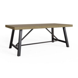 Fwstyle 2M Dining Table Solid Pine Modern Design - thumbnail 3