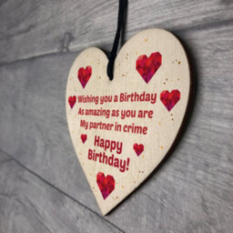 Red Ocean Happy Birthday Funny Best Friend Bestie Friendship Birthday Card Gift - thumbnail 7
