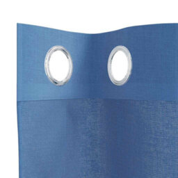 Berkfield Voile Curtains With Grommets 2 Pcs Royal Blue - thumbnail 5