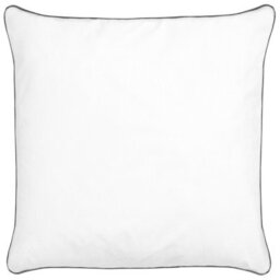 Beliani Bed Pillow Pelister Low Microfibre 80 X 80 Cm White - thumbnail 1