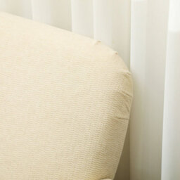 Wyld Haus Zipato Velvet Cream 2-Seater Sofa L130 X D74 X H79Cm With 21Cm Padded Seat And Wooden Legs - thumbnail 8