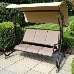 Garden Market Place Spare Canopy For Blenheim Luxury Garden 3 Seater Swing Seat (Swing Seat Not Included) - thumbnail 3