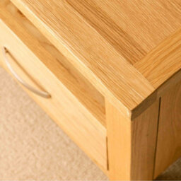 London Oak 90Cm Small Tv Unit - Fully Assembled By Roseland Furniture - thumbnail 4