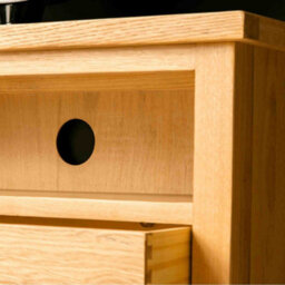 London Oak 90Cm Small Tv Unit - Fully Assembled By Roseland Furniture - thumbnail 7