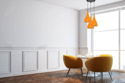 Ledsone 3 Head Black Metal Pendant Light  Modern Tear Drop Ceiling Cluster E27 For Living Room - thumbnail 4